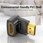 Vention Adaptador HDMI 4K 90º Macho a Hembra Negro